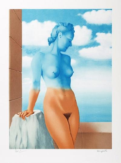 René MAGRITTE (d’après) - La Magie noire - Lithographie 2