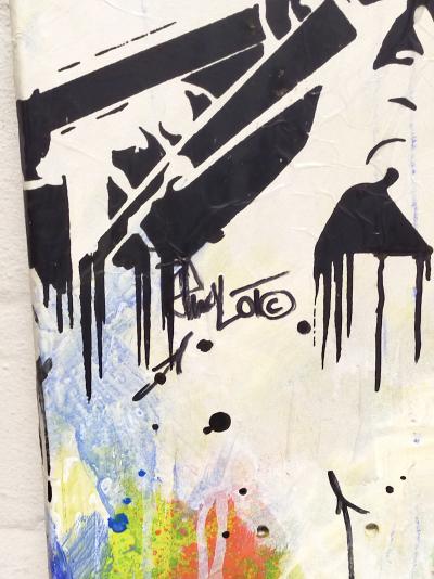JP MALOT - Shoot the bank - Skate peint 2