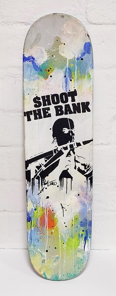 JP MALOT - Shoot the bank - Skate peint 2