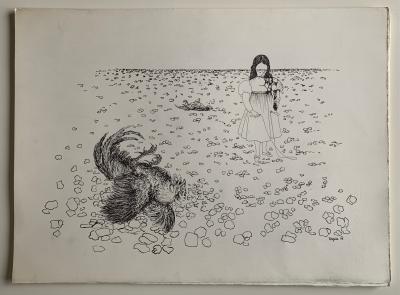Toyen (Marie Cerminova, dite) - 12 dessins de Marie Toyen Poème de Radovan Ivsic 2