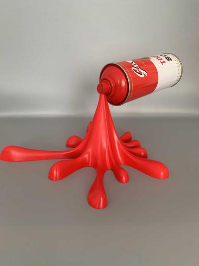 2Fast - Splash It Tomato Soup - Technique mixte sur résine 2