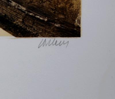 Pierre Soulages - Peinture 1947, ca.1960 - lithograph in colors Hand-signed 2