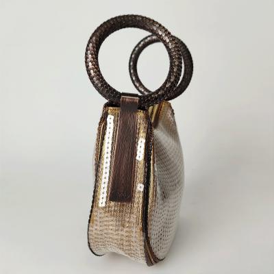Sac à main Tod's en cuir doré, 2
