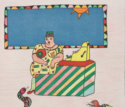 Niki de Saint Phalle -La caissière 1995 - Lithographie originale signée 2