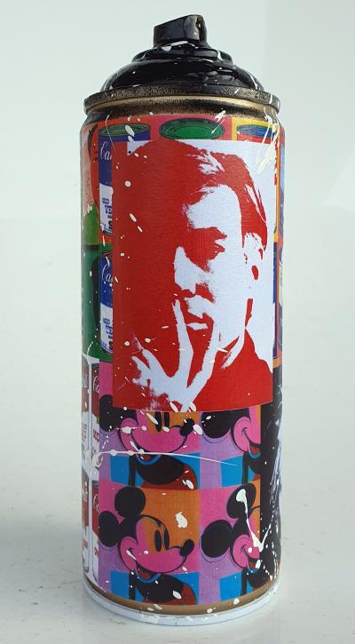 SPACO - Bombe Warhol , 2024  - Sculpture pop street art 2