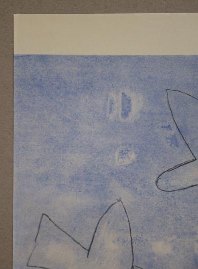 Georges BRAQUE (d’après) - Les oiseaux, 1958 - Pochoir en couleurs signé 2