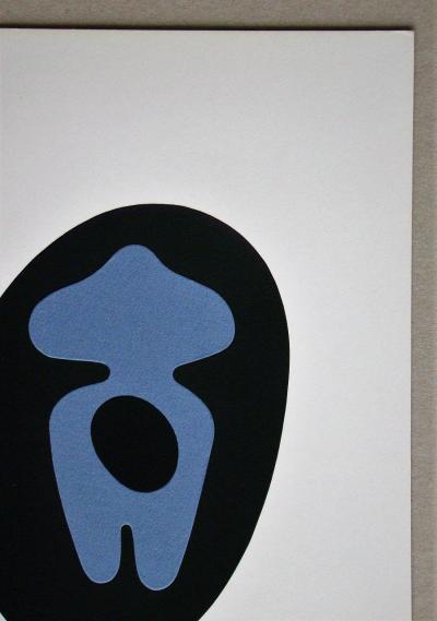 Jean Hans ARP - Papier déchiré, 1960 - Collage papier original 2