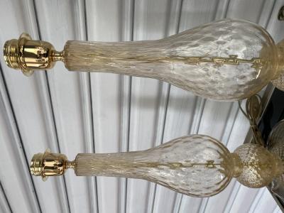 Paire de lampes dorées Alberto Dona Murano ( 5 et 6 ) 2