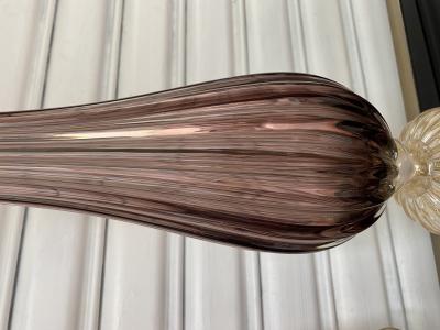 Paire de lampes violettes Alberto Dona Murano (11 et 12) 2