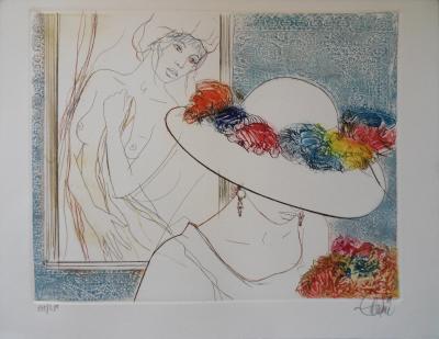Jean-Baptiste VALADIÉ - L’envie, gravure originale signée 2