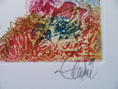 Jean-Baptiste VALADIÉ - L’envie, gravure originale signée 2