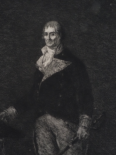 Francisco de GOYA : L’escrimeur - Gravure, Signée #Durand Ruel - 1873 2