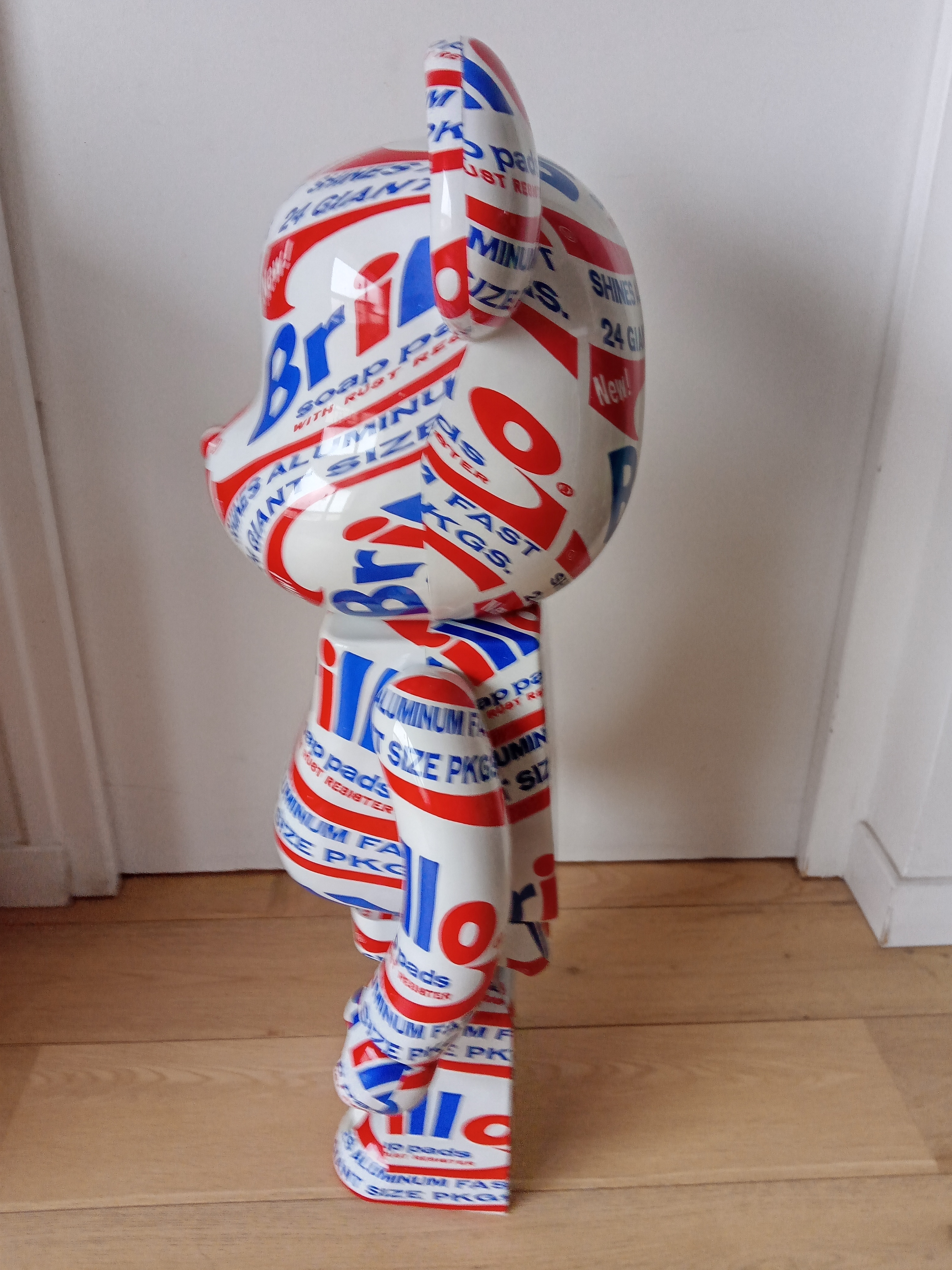 Medicom Toy 1000% Andy Warhol Brillo Be@rbrick Toy - Street