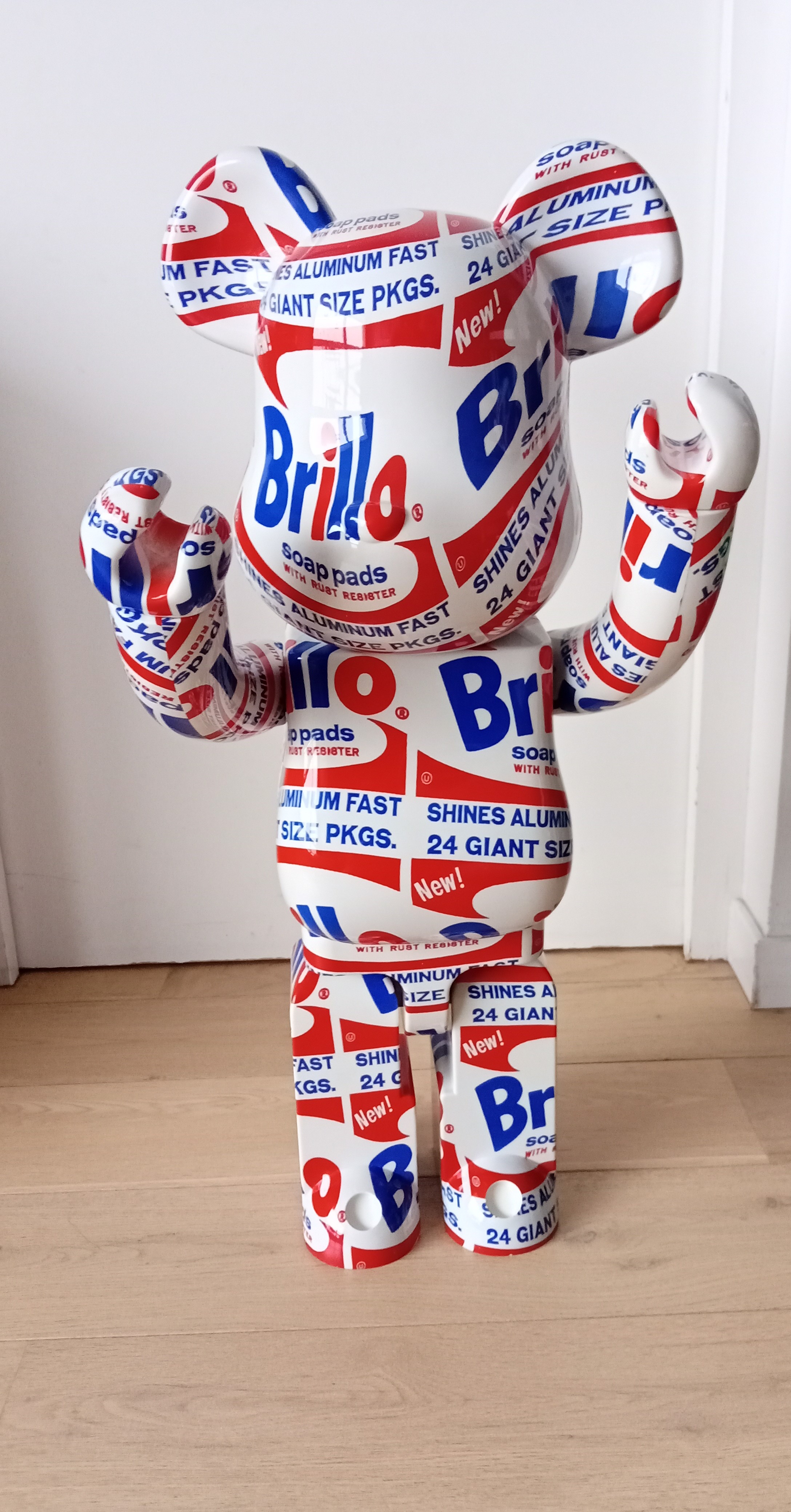 MEDICOM TOY - 新品未開封 BE@RBRICK ANDY WARHOL Brillo 1000％ decoration-medicom-toy-
