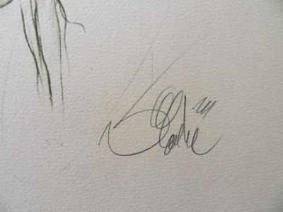 Jean Baptise VALADIÉ - Scène de vie entre Limoge et Brive, 1977 - Lithographie originale, signée 2