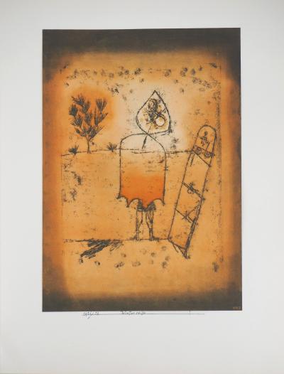 Paul KLEE (d’après) - Voyage hivernal, 1964 - Lithographie et pochoir signée 2