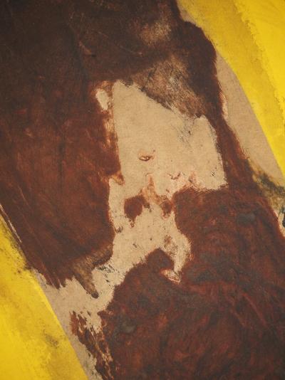 LIONEL : Sahara - Gravure Originale rehaussée à la main et Signée 2