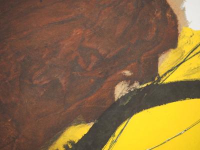 LIONEL : Sahara - Gravure Originale rehaussée à la main et Signée 2