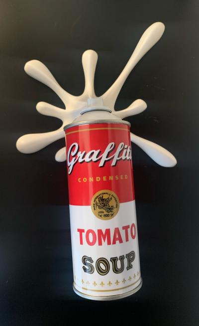 2Fast - Splash It Tomato Soup - Technique mixte sur résine 2