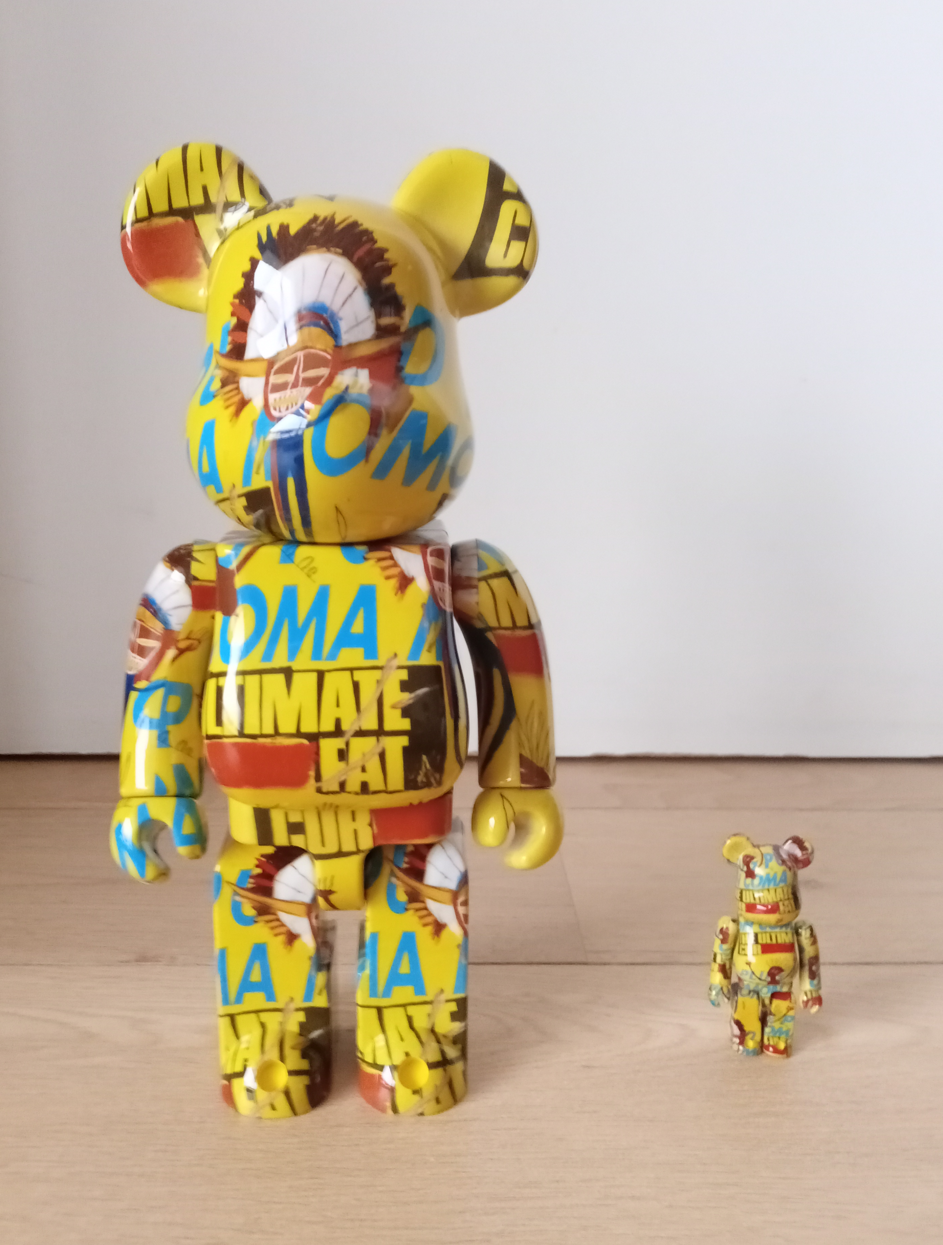 Medicom Toy - BE@RBRICK Andy Warhol x Jean-Michel Basquiat vol 3