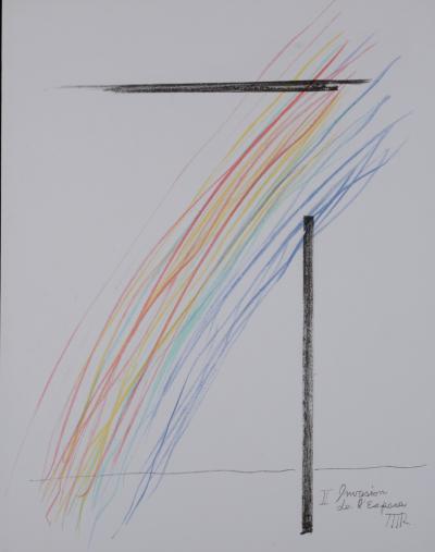 MAN RAY - Invasion de l’espace, 1975 - Original lithograph 2