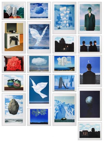 René Magritte - Suite of 20 lithographs - Portfolio V 2