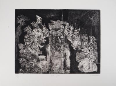 Claude BOGRATCHEW - Don Juan - Gravure originale, signée 2