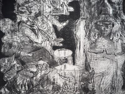 Claude BOGRATCHEW - Don Juan - Gravure originale, signée 2