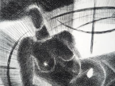 Robert CAMI - L'Oeil de la terre, 1970 - Gravure originale, signée 2