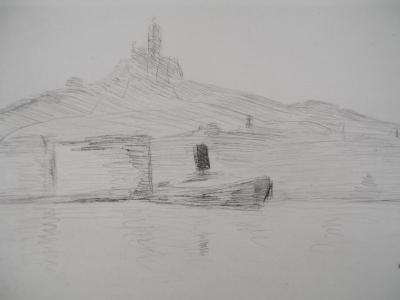 Albert MARQUET - Marseille, 1947 - Pointe-sèche originale, signée 2