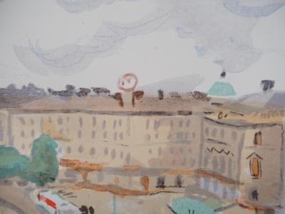 Albert MARQUET - Vienne, Le Ring, 1947 - Lithographie en couleurs originale, signée 2