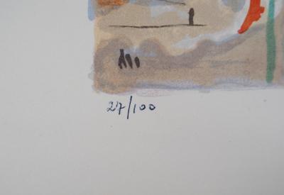 Albert MARQUET - Vienne, Le Ring, 1947 - Lithographie en couleurs originale, signée 2