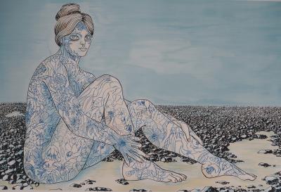 Jean MARAIS - Fusion avec la nature - Lithographie signée 2