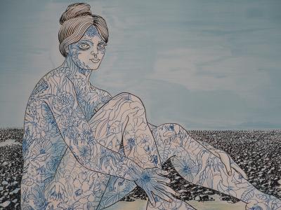Jean MARAIS - Fusion avec la nature - Lithographie signée 2