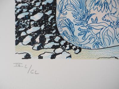 Jean MARAIS - Fusion avec la nature - Lithographie signée 2