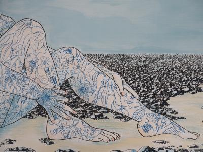 Jean MARAIS - Fusion avec la nature - Lithographie signée 2