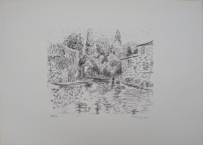 Albert MARQUET - Pons ( Charente), 1947 - Lithographie originale, signée 2