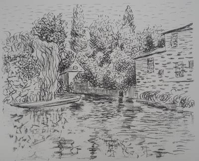 Albert MARQUET - Pons ( Charente), 1947 - Lithographie originale, signée 2