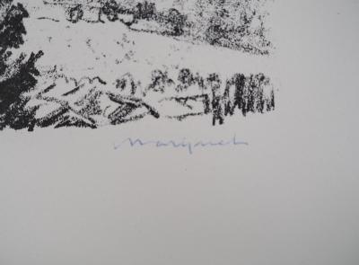 Albert MARQUET - Les grisons, 1947 - Lithographie originale, signée 2