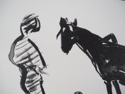 Albert MARQUET - La charette, 1947 - Lithographie originale, signée 2