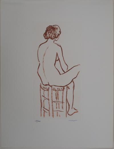 Albert MARQUET - Nu, 1947 - Eau-forte originale, signée 2