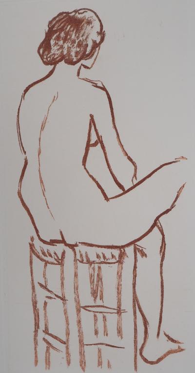 Albert MARQUET - Nu, 1947 - Eau-forte originale, signée 2