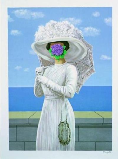 René MAGRITTE (d’après) - La grande guerre - Lithographie 2