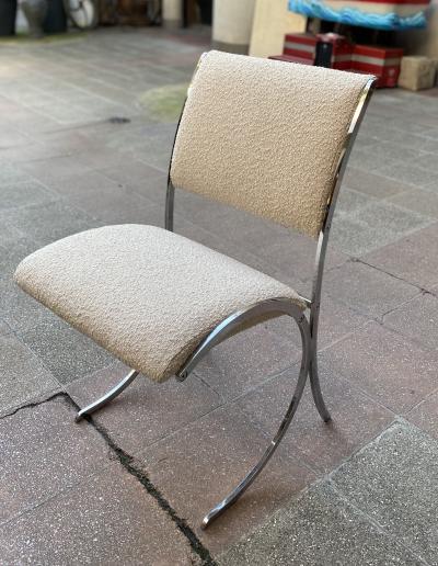 Ensemble de 6 chaises de Boris Tabacoff édition Christofle 2