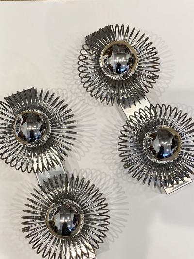 Paire d’appliques par Andréa Lazzari pour Morisini 2