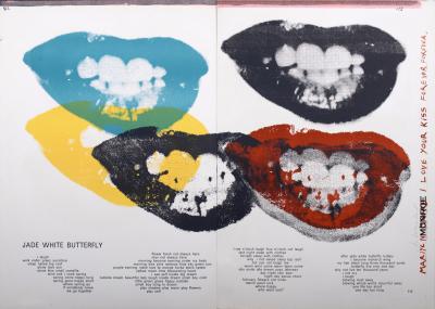 Andy Warhol – Marilyn Monroe I love your Kiss Lithograph, 1964 – hand-signed 2