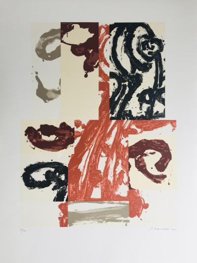 Gérard TITUS-CARMEL - Sans-titre, 2001 - Lithographie originale signée au crayon 2