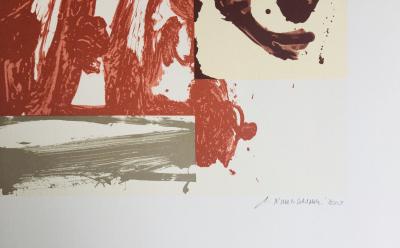 Gérard TITUS-CARMEL - Sans-titre, 2001 - Lithographie originale signée au crayon 2