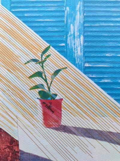 David Hockney (1937), after - Sun 2