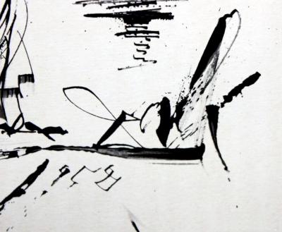 Salvador Dali L'ange de Port Lligat. lithographies 2